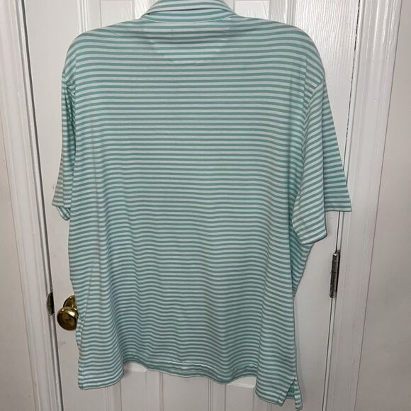 Polo Ralph Lauren shirt green white orange - Picture 5 of 5